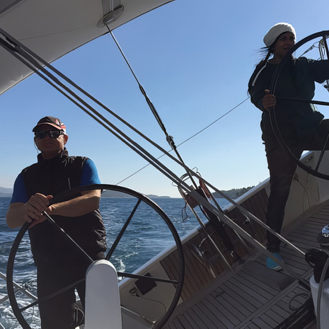 Skipper in Ausbildung