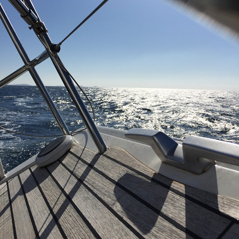 Segeln im Herbst